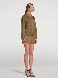 Creased MA1 Bomber Jacket