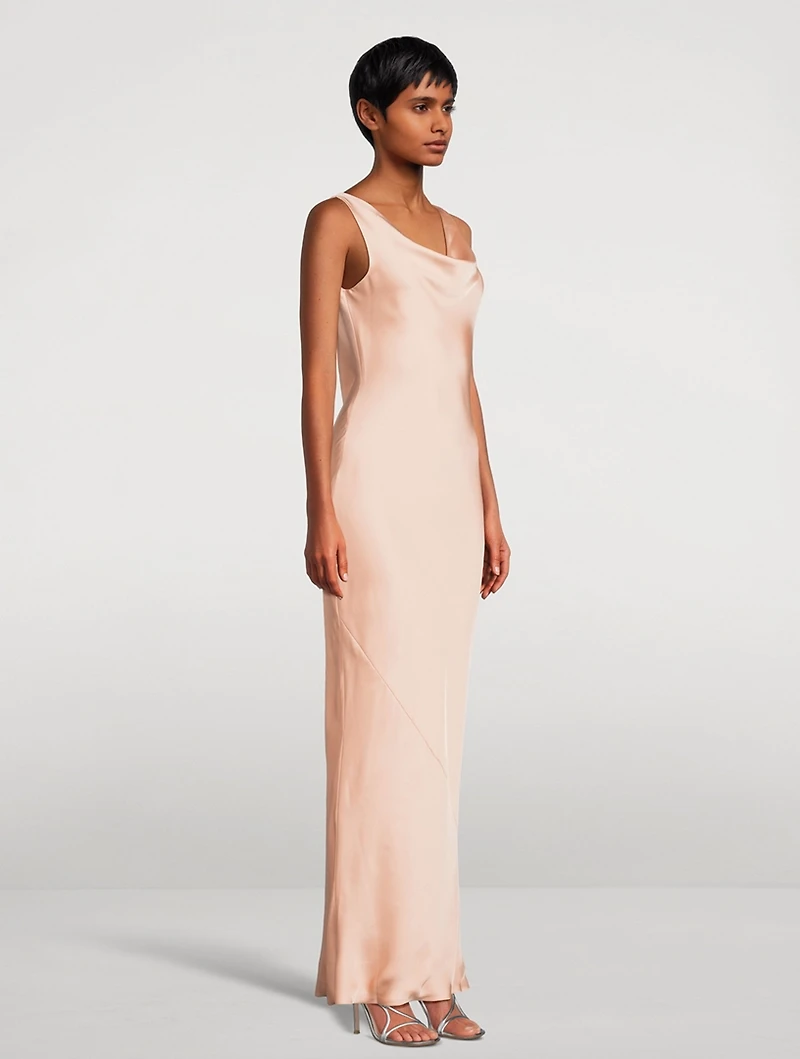 Maria Satin Gown