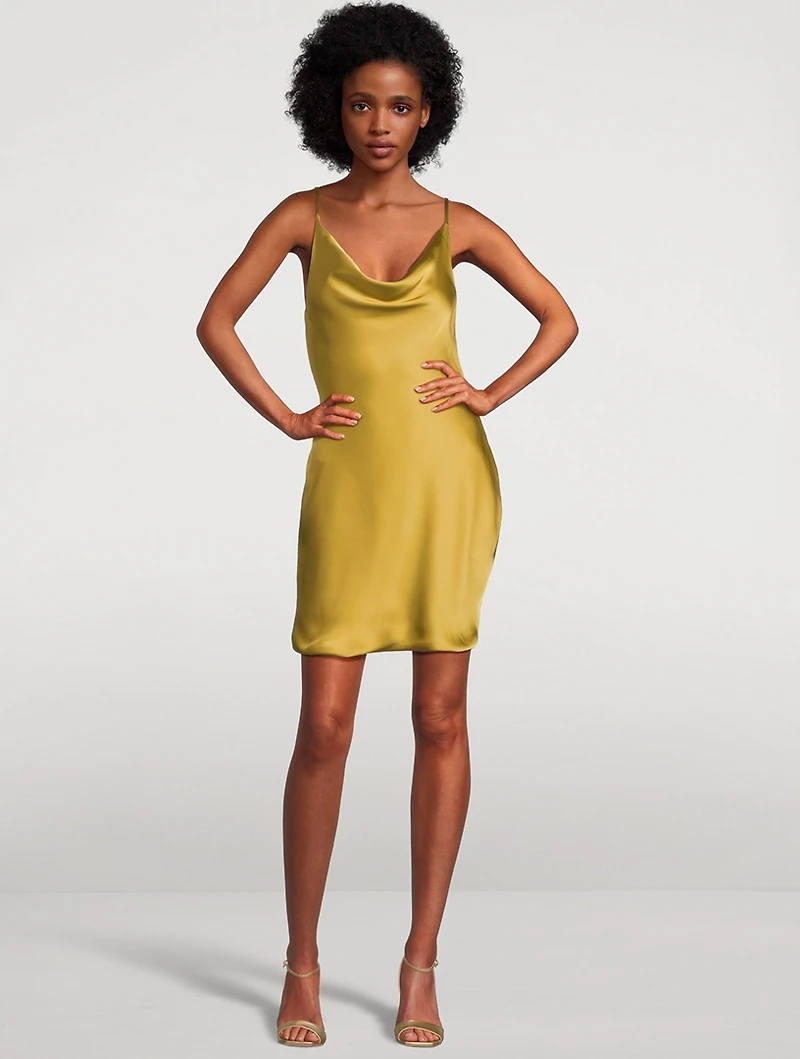 Maria Satin Slip Dress
