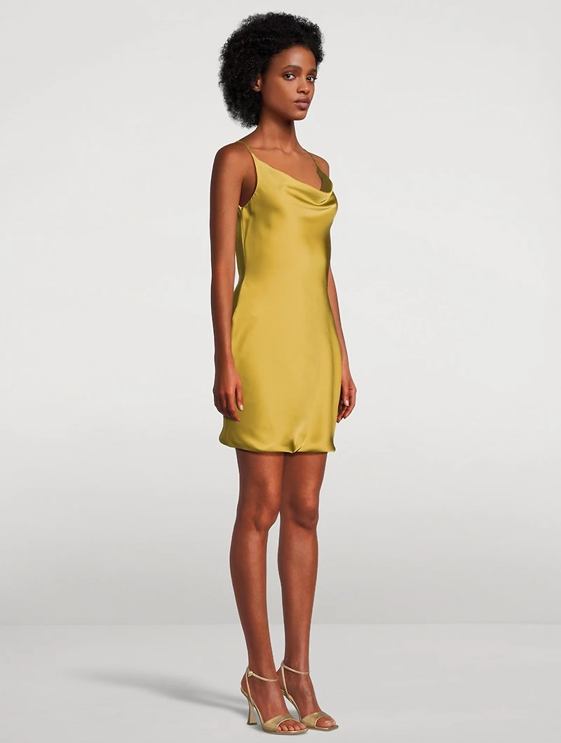 Maria Satin Slip Dress