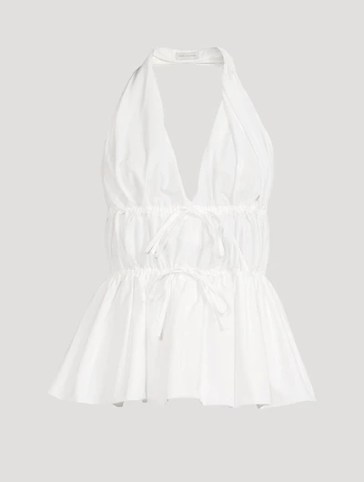 Ceana Poplin Halter Top