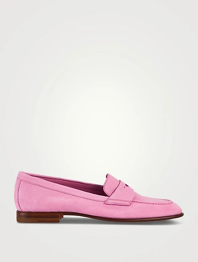 Famed Suede Penny Loafers