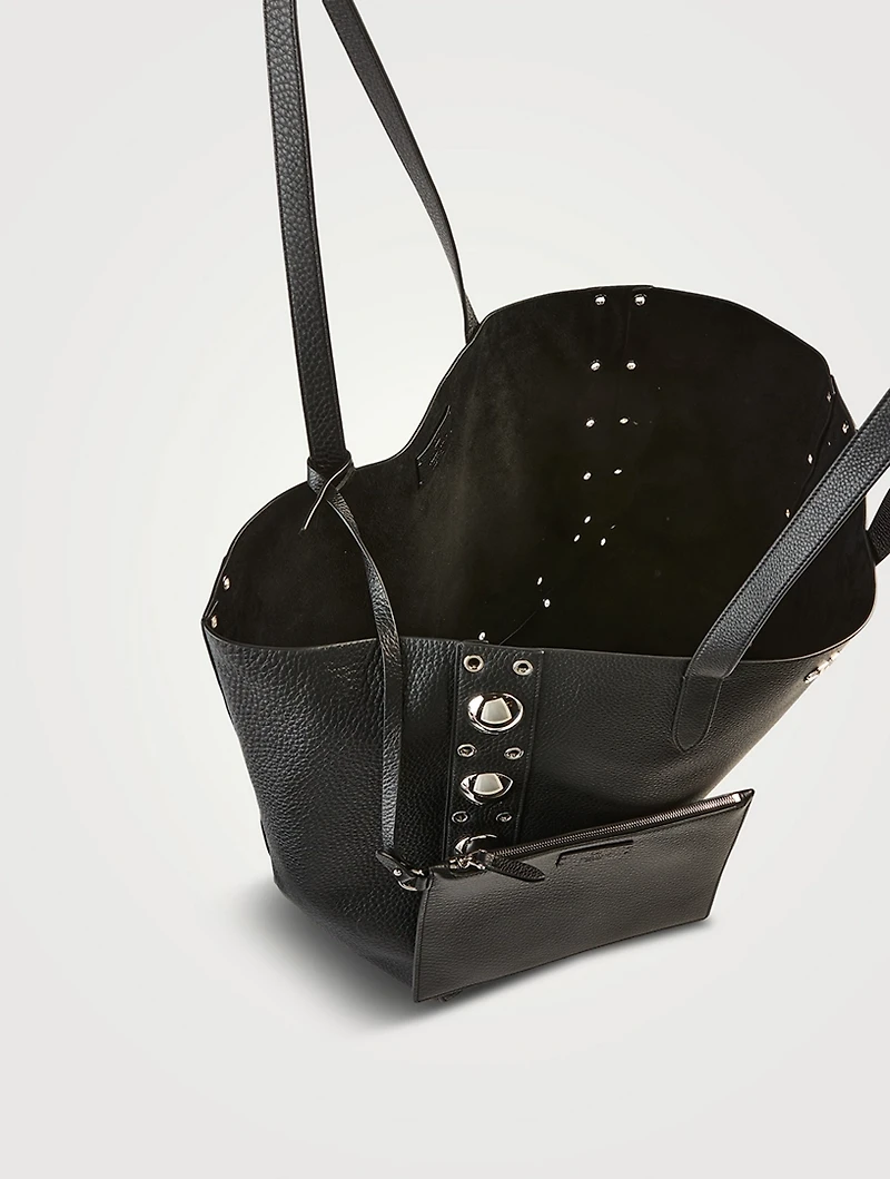 Nellcôte Grain Leather Tote Bag