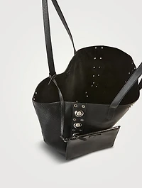 Nellcôte Grain Leather Tote Bag