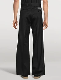 Wool Flare Pants