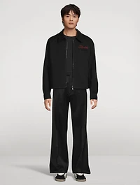 Wool Flare Pants