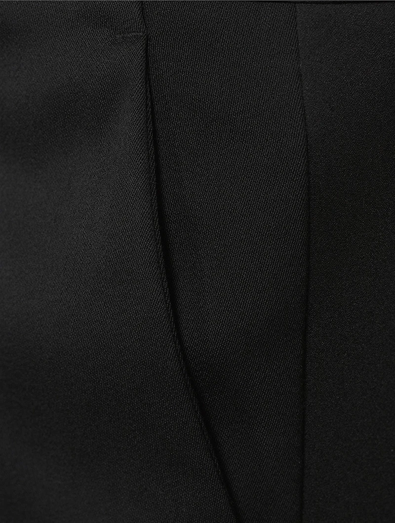 Wool Flare Pants