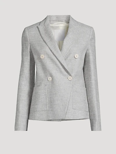 Double-Breasted Blazer