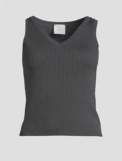 Rib-Knit Tank Top