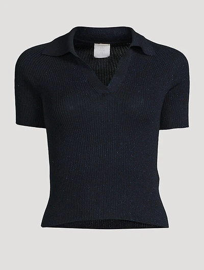 Knit Polo Shirt