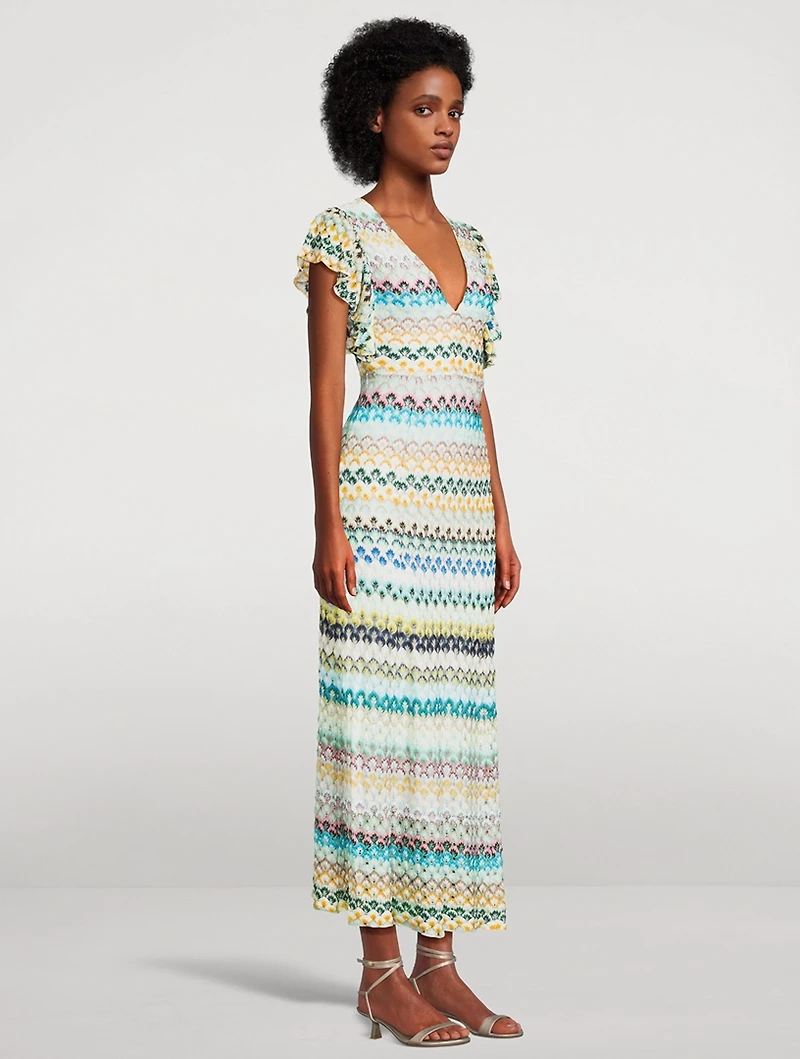 Raschel Midi Dress