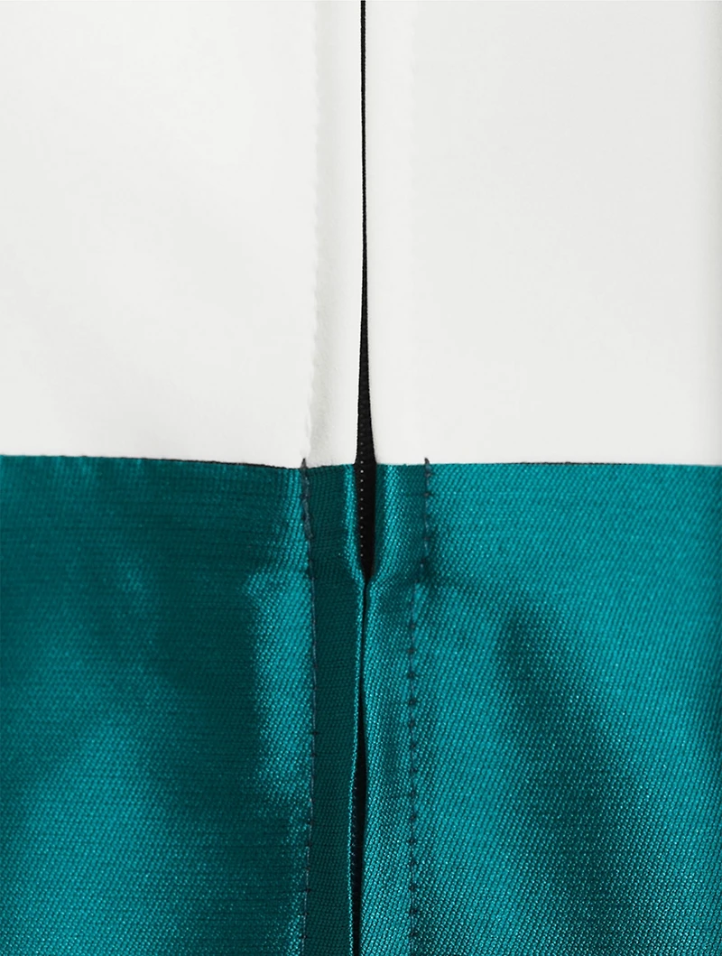 Celega Gown With Floral Appliqué