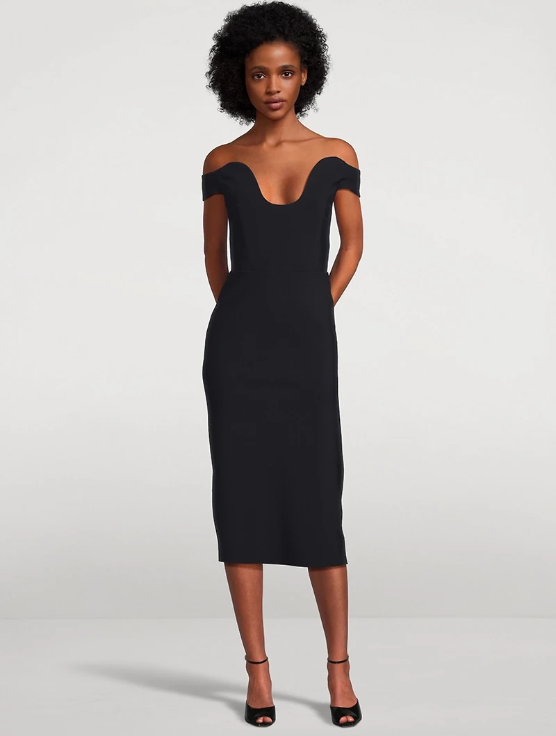 Correa Off-The-Shoulder Dress