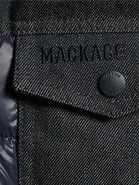 Donovan Quilted Contrast Snap Jacket