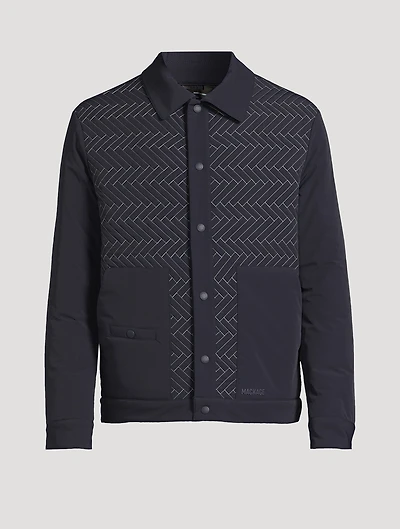 Maxwell Quilted Down Shirt Jacket