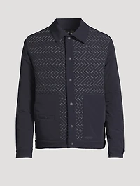 Maxwell Quilted Down Shirt Jacket