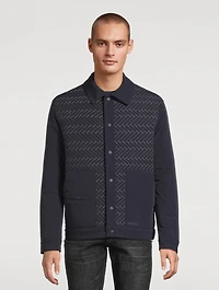 Maxwell Quilted Down Shirt Jacket