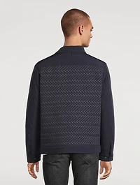 Maxwell Quilted Down Shirt Jacket