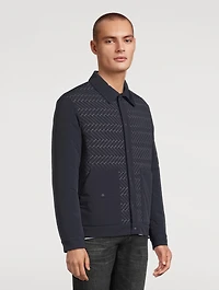 Maxwell Quilted Down Shirt Jacket