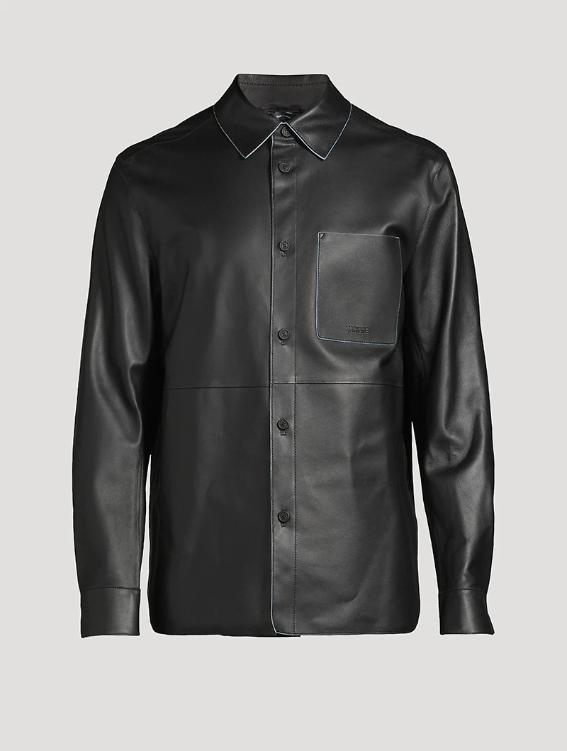 Remington Leather Overshirt