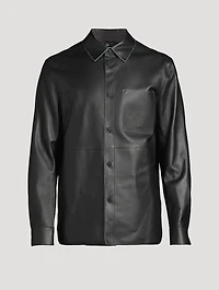 Remington Leather Overshirt