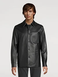 Remington Leather Overshirt