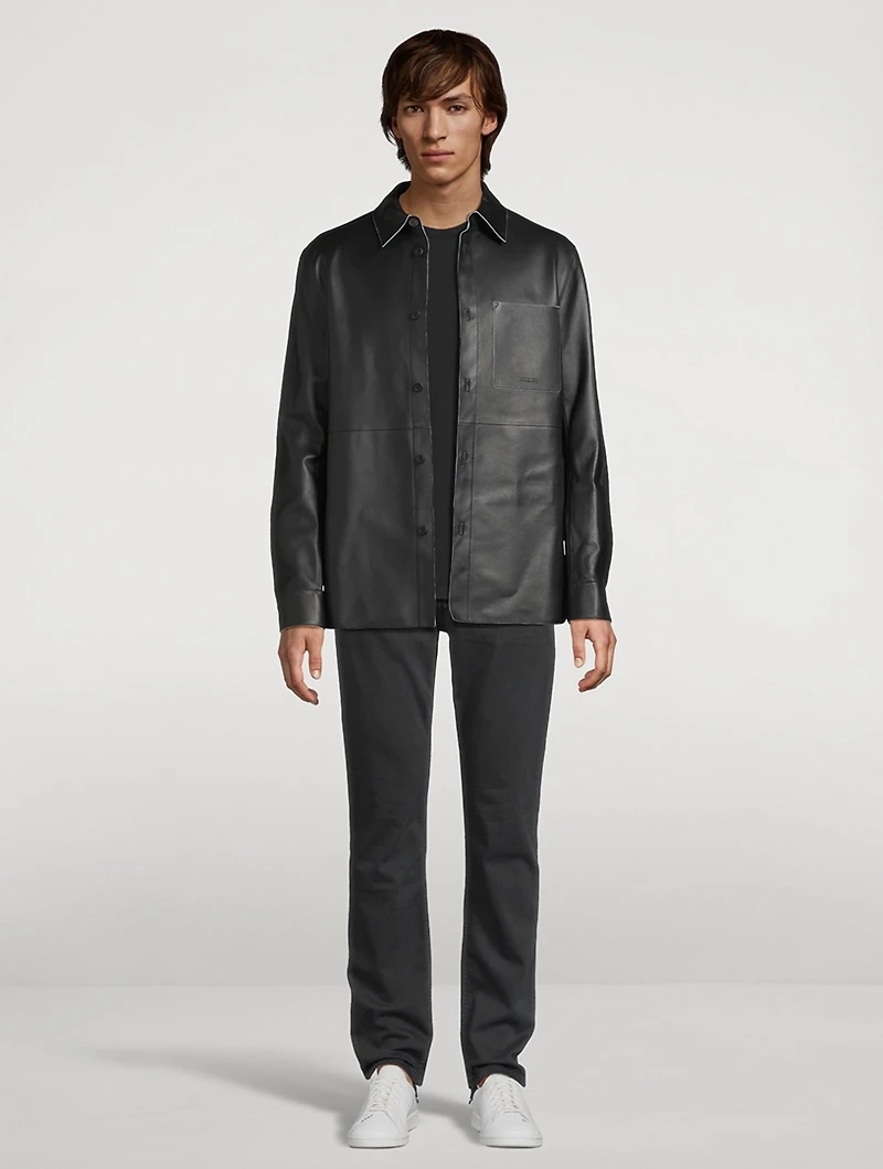 Remington Leather Overshirt