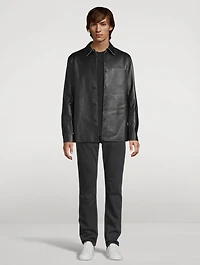 Remington Leather Overshirt