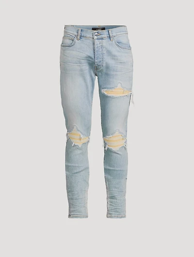 MX1 Ultrasuede Skinny Jeans
