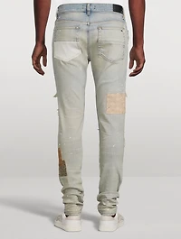 MA Quad Art Patch Skinny Jeans