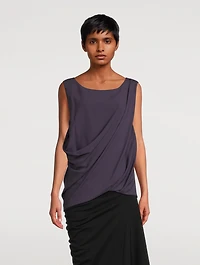 Cot Draped Blouse