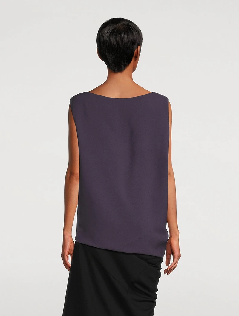 Cot Draped Blouse