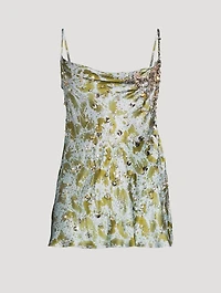 Chai Embellished Silk Cami