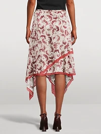Shake Asymmetric Lace Skirt