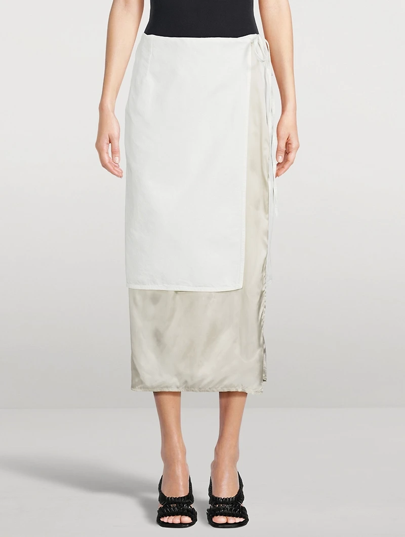 Silene Layered Midi Skirt