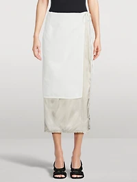 Silene Layered Midi Skirt