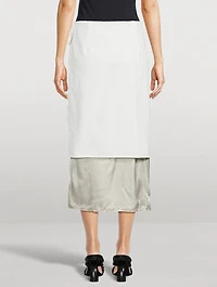 Silene Layered Midi Skirt