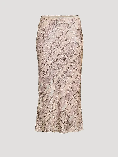 Separ Sequin Midi Skirt