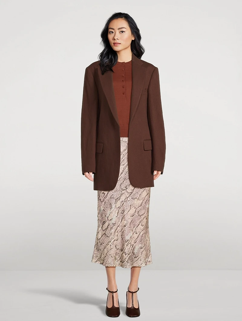 Separ Sequin Midi Skirt