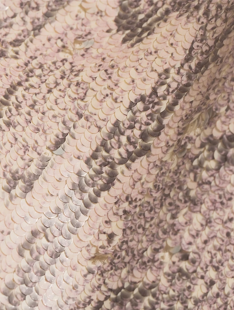 Separ Sequin Midi Skirt