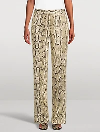 Pulla Trousers Snakeskin Print