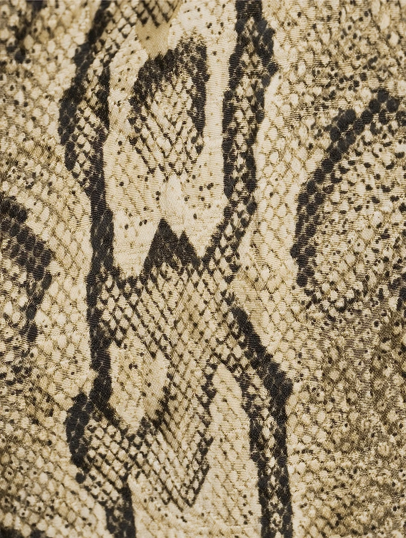 Pulla Trousers Snakeskin Print