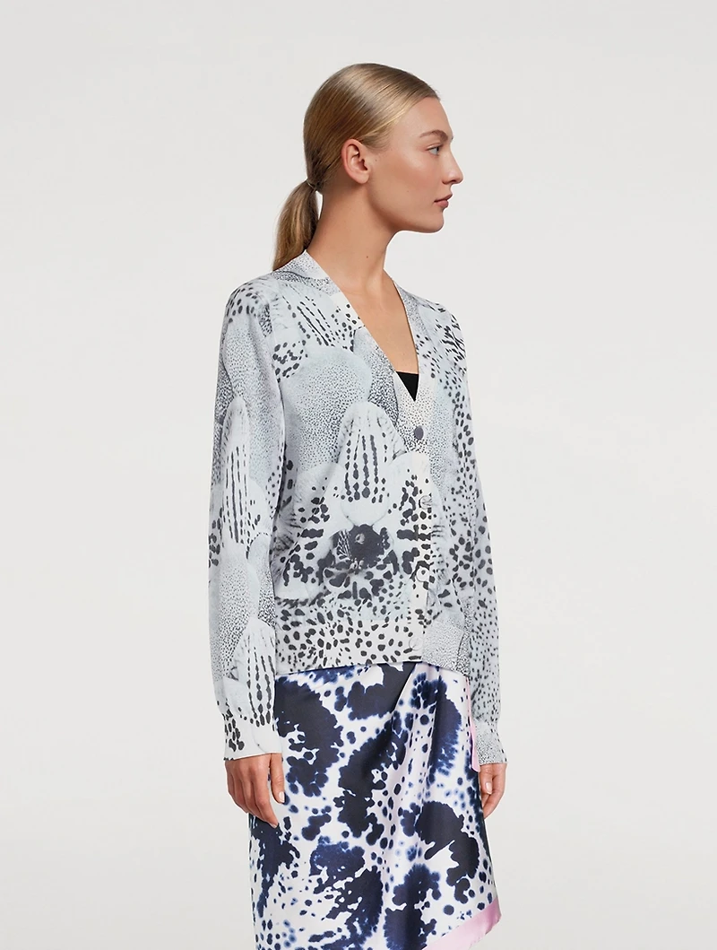Talita Animal Jacquard Cardigan