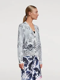 Talita Animal Jacquard Cardigan