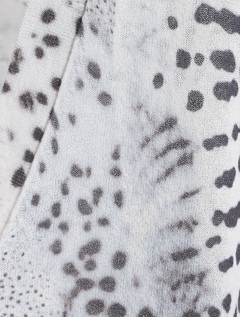 Talita Animal Jacquard Cardigan