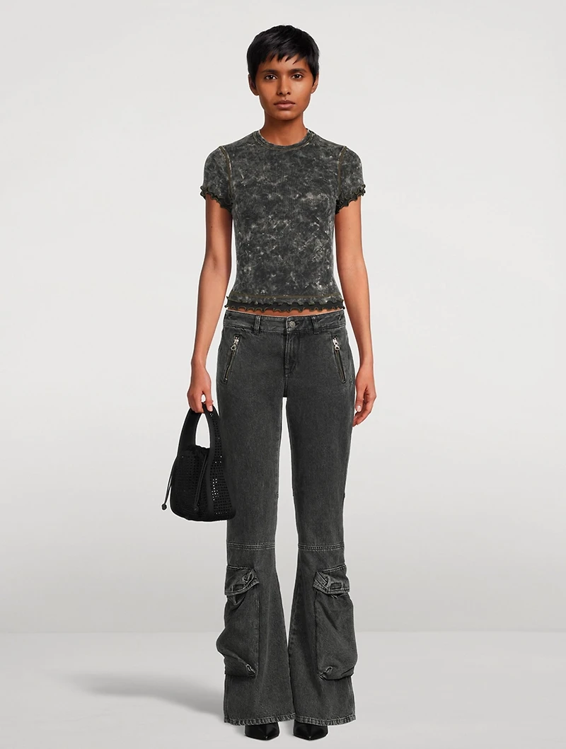 Ruffled T-Shirt