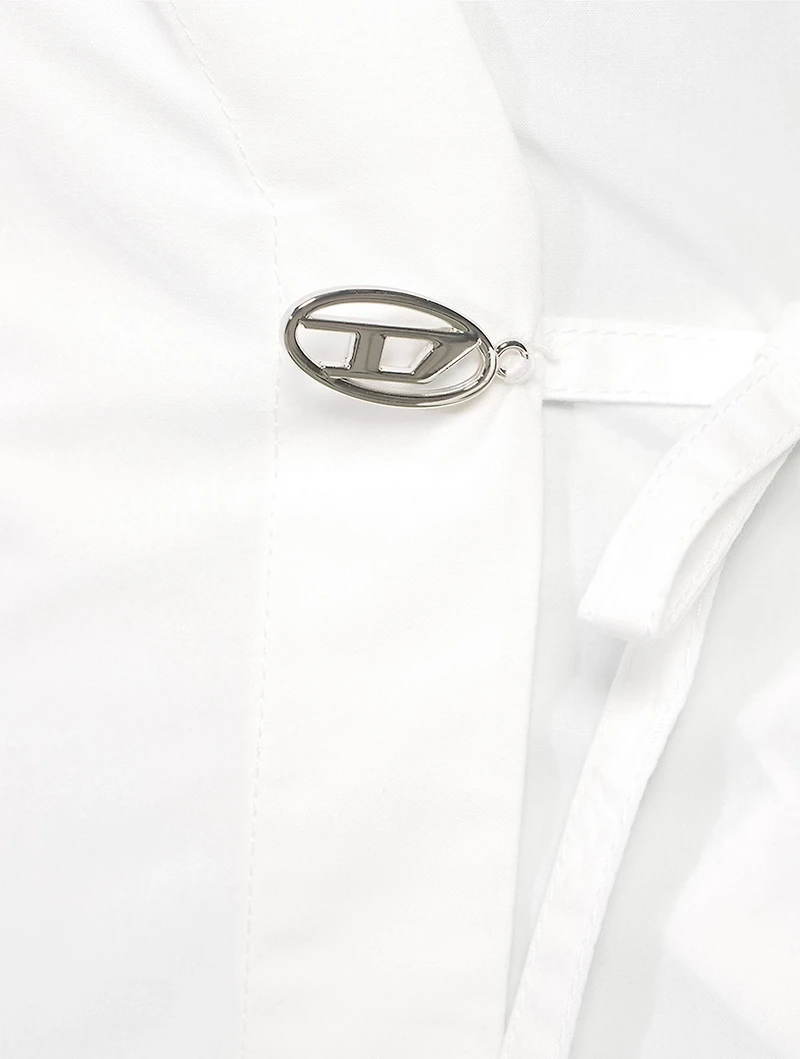 C-Delphi Poplin Wrap Shirt