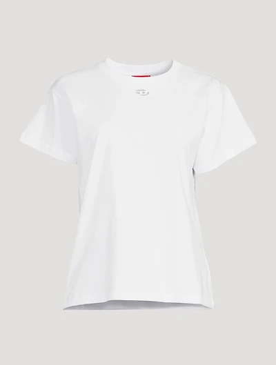 Marey Cut-Out Logo T-Shirt