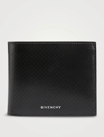 4G Leather Bi-Fold Wallet