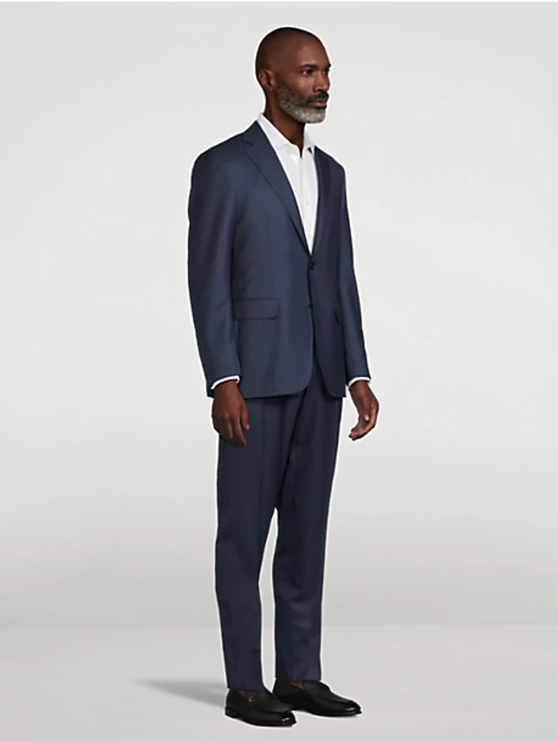 Kei Wool Two-Piece Suit